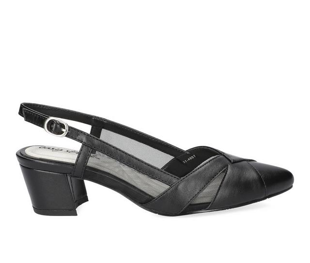 Women's Easy Street Avena Dress Sandals in Black color