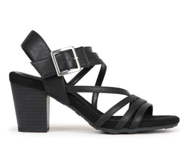 Women's Easy Street Orien Dress Sandals in Black color