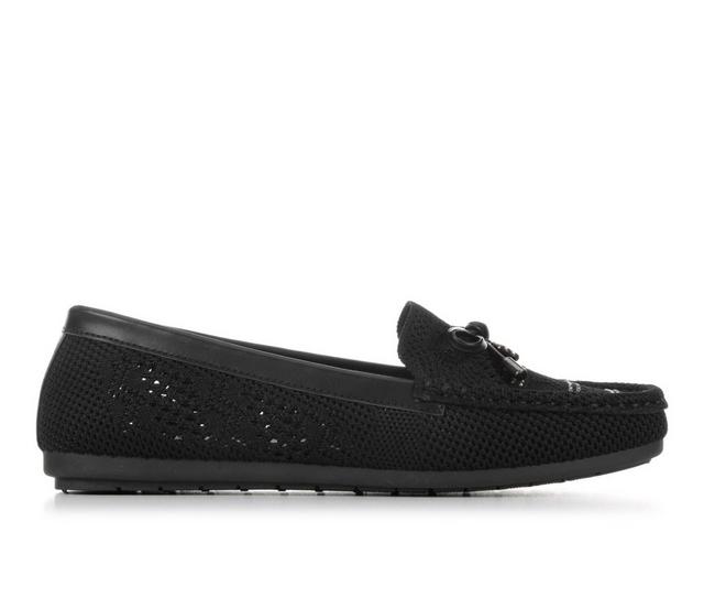 Women's Daisy Fuentes Dallas Flats in Black color