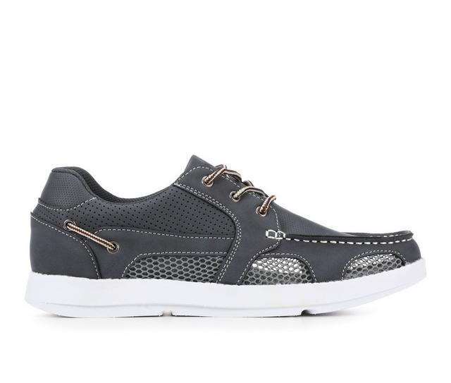 Men's Island Surf Atlantic II Boat Shoes in Navy color