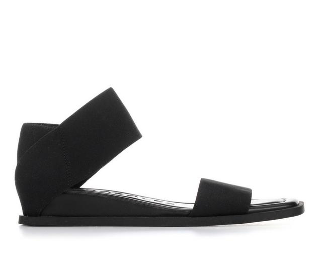 Women's Aerosoles Bente Sandals in Black Elastic color