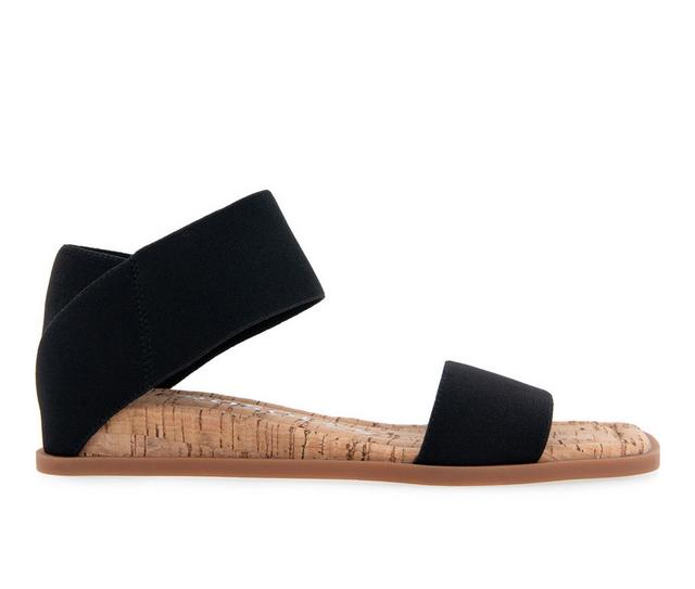 Women's Aerosoles Bente Sandals in Black Combo color