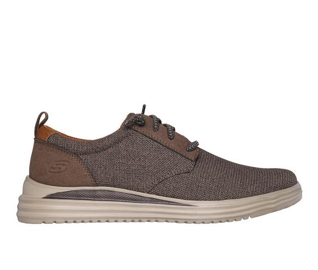 Men's Skechers 204669 Gladwin in Brown color