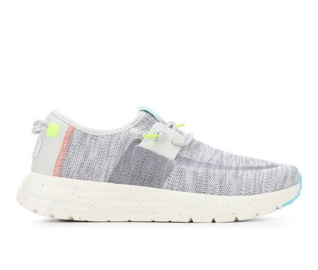 Women's HEYDUDE Sirocco W Speckle in Grey color