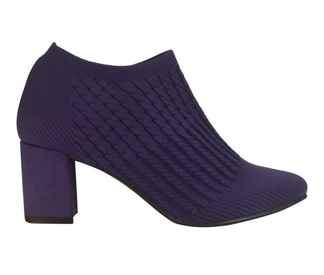 Women's Impo Nancia Heeled Booties in GRAPE color