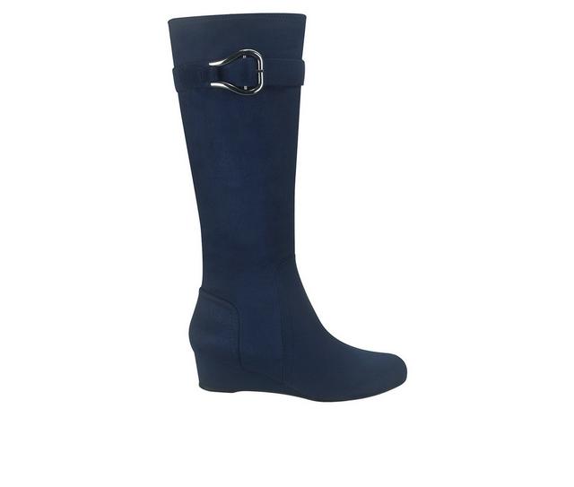 Women's Impo Gelsey Knee High Boots in Midnight Blue color