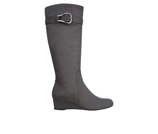 Women's Impo Gelsey Knee High Boots in Gunmntal color