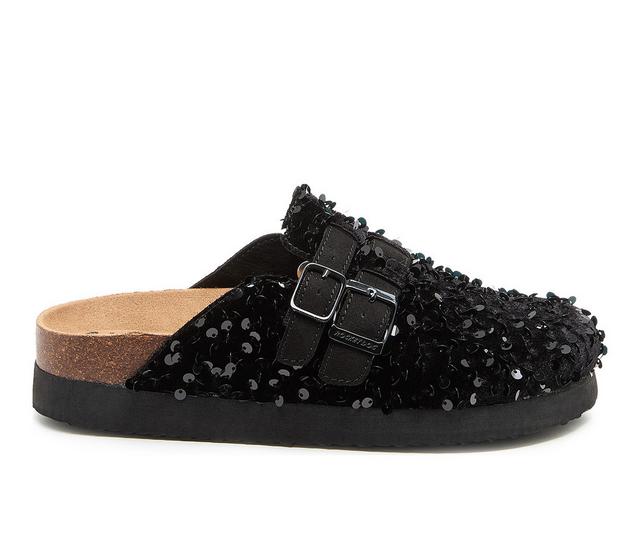 Women's Rocket Dog Abel Plus Clogs in Black Sequin color