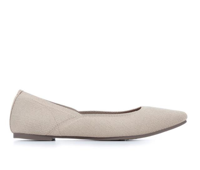 Women's Me Too Evie-SC Flats in Bisque Metallic color