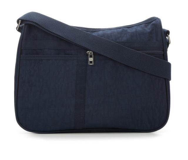 Bueno Of California CRUSH NYLON Handbag in ROYAL NAVY color