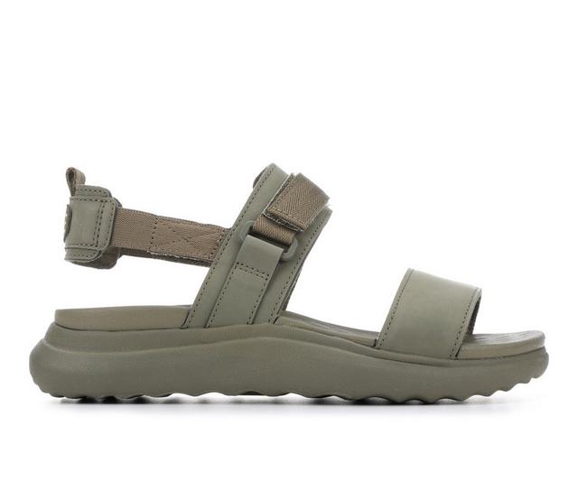 Women's HEYDUDE Collins Sandals in Olive color