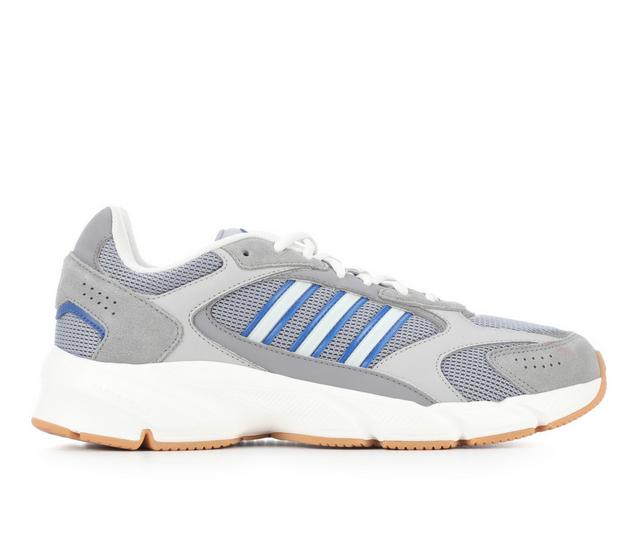 Men's Adidas CrazyChaos 2000 Sneakers in Gry/Wht/Blu/Gum color