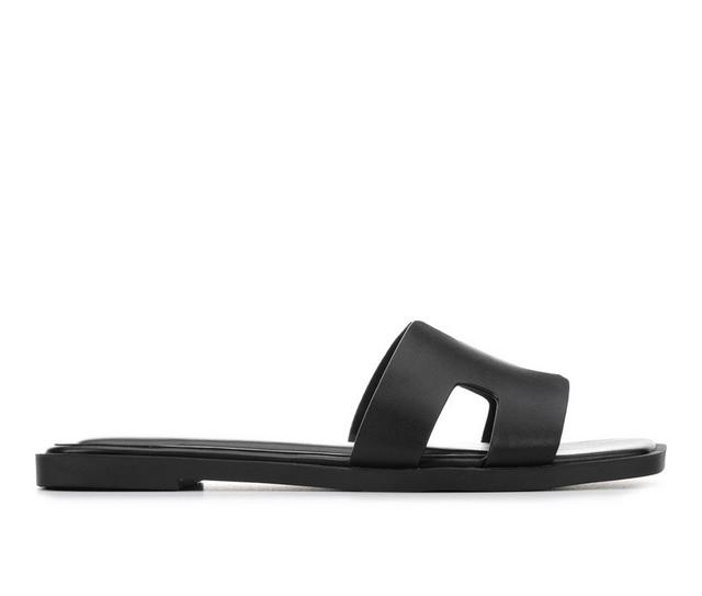 Women's Solanz Salvia Sandals in Black color