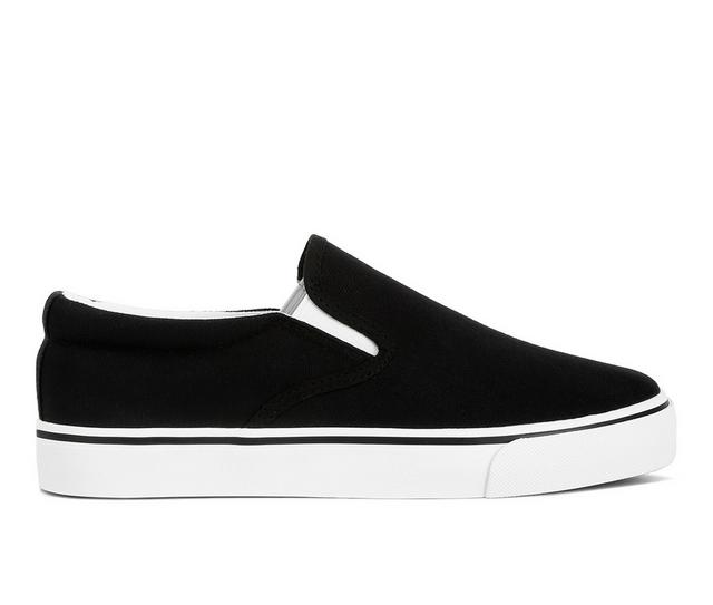 Women's London Rag Laszlo Slip Ons in Black color