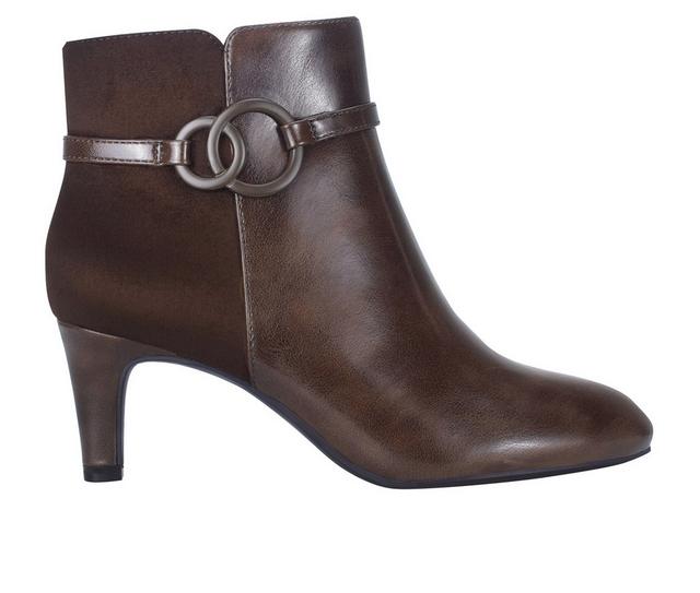 Women's Impo Najila Booties in Mink Brown color