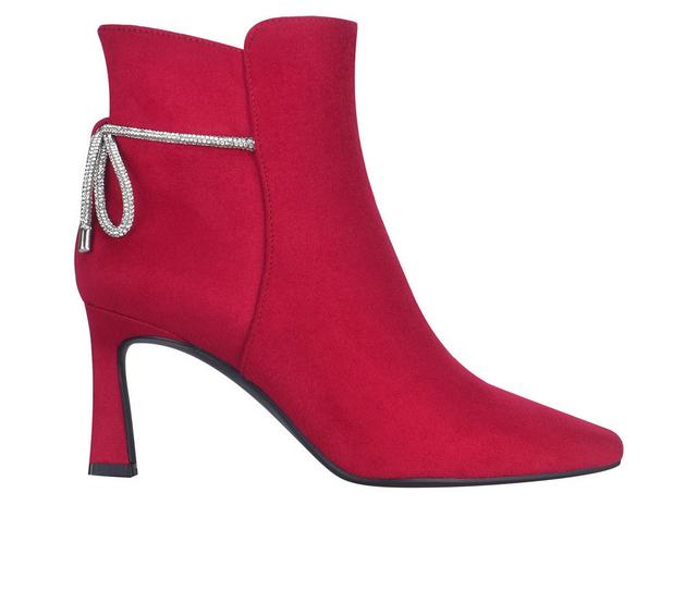 Women's Impo Vangie Heeled Booties in Scarlet Red color