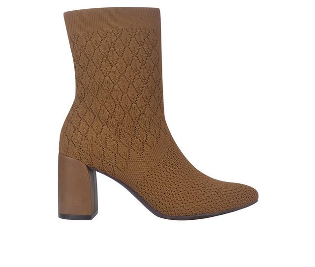Women's Impo Vyra Heeled Booties in Toffee color