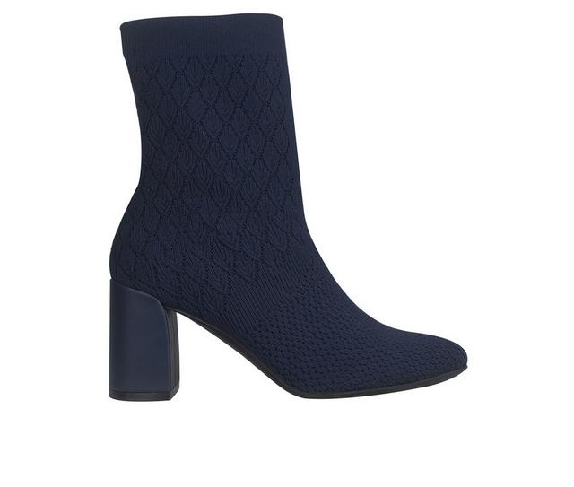 Women's Impo Vyra Heeled Booties in Midnight Blue color