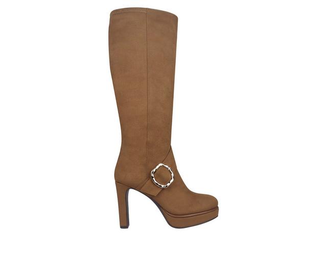 Women's Impo Orian Knee High Platform Boots in Toffee color