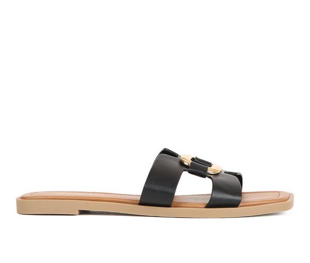 Women's Soda Feng Sandals in Black color