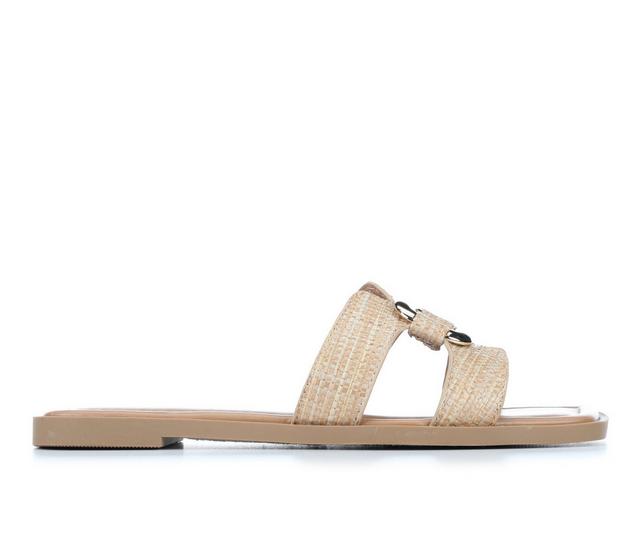 Women's Soda Feng Sandals in Raf Natural/Gld color