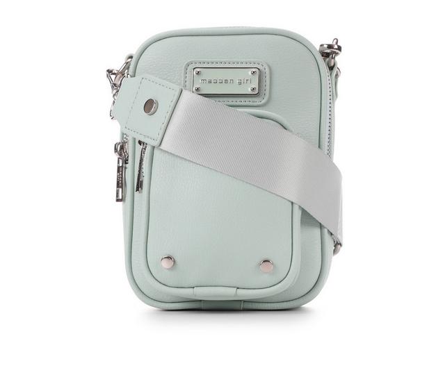 Madden Girl PU N/S Crossbody Handbag in Mint color