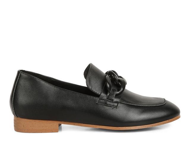 Women's Rag & Co Merva Loafers in Black color