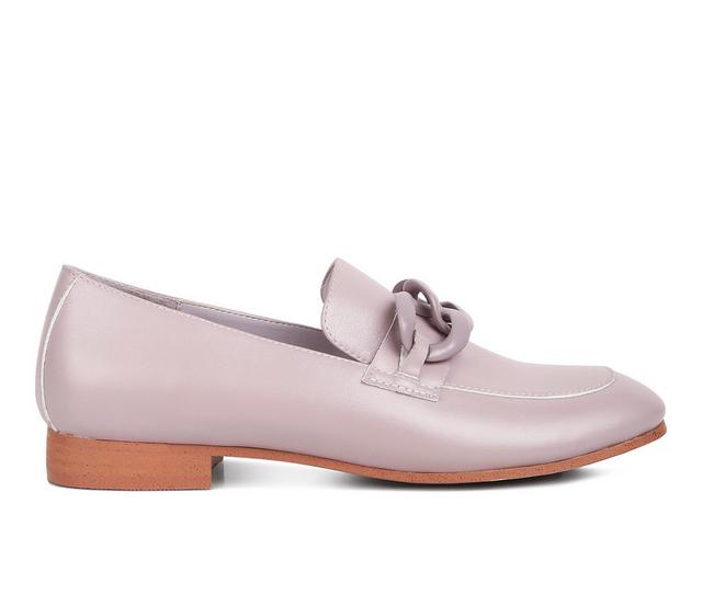 Women's Rag & Co Merva Loafers in Lilac color