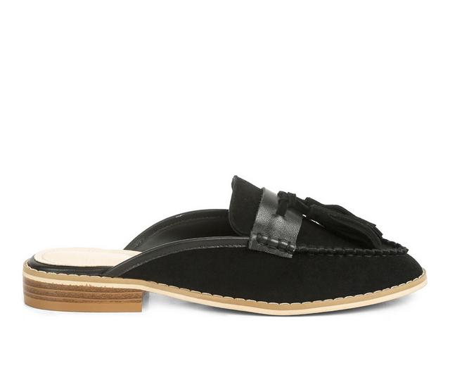 Women's Rag & Co Edmanda Mules in Black color