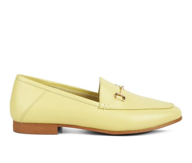 Women's Rag & Co Dareth Loafers in Yellow color