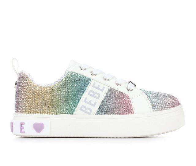 Girls' Bebe Little Kid & Big Kid Nina Sneakers in Pastel Multi color