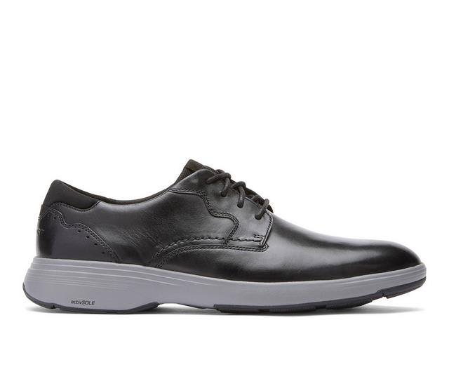 Rockport Noah Plain Toe Oxfords in Black color