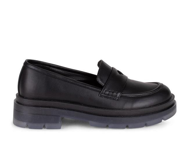 Women's Wanted Mocha Loafers in Black color