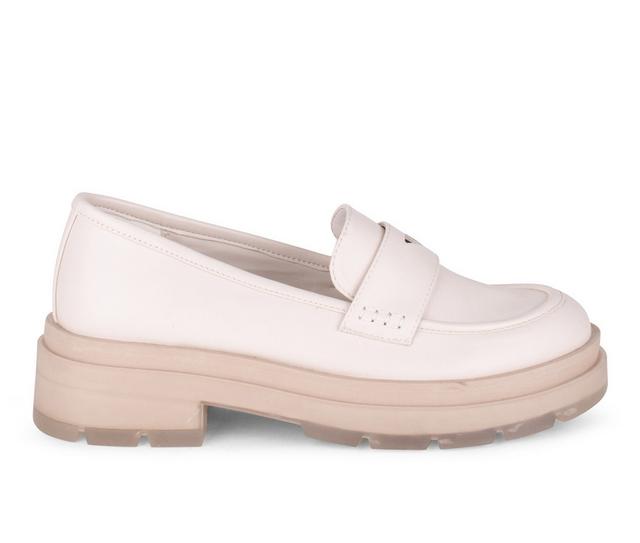 Women's Wanted Mocha Loafers in Ice color