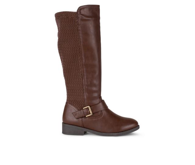 Women's Wanted Payson Knee High Riding Boots in Brown color
