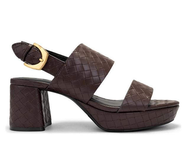 Women's Aerosoles Camilia Platform Dress Sandals in Java color