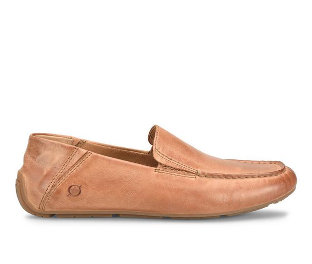 Men's Born Marcel Slip-On Shoes in Cognac color