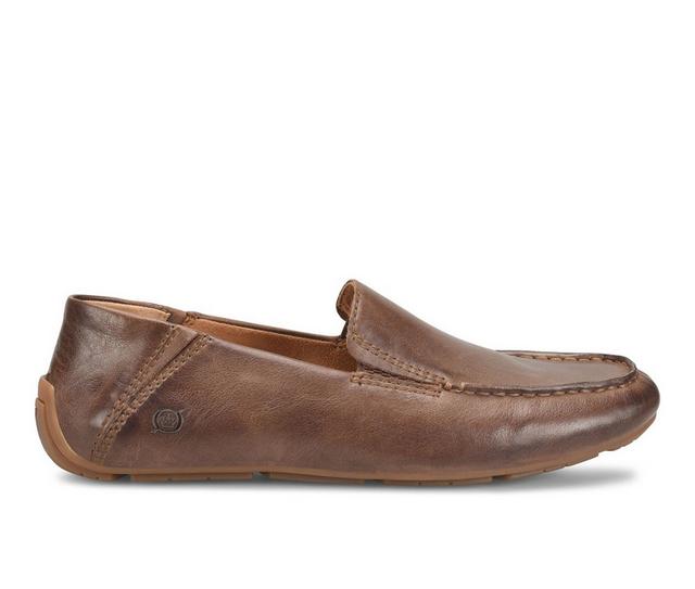 Men's Born Marcel Loafers in Dark Brown color