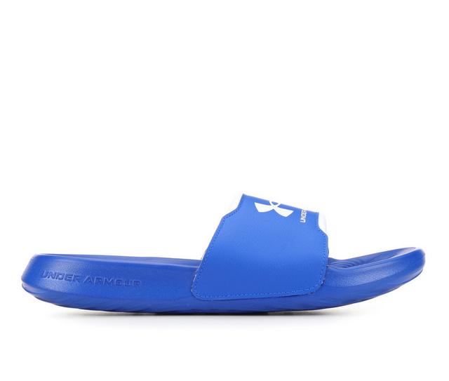 Men's Under Armour M Ignite Select Sport Slides in Team Royal color