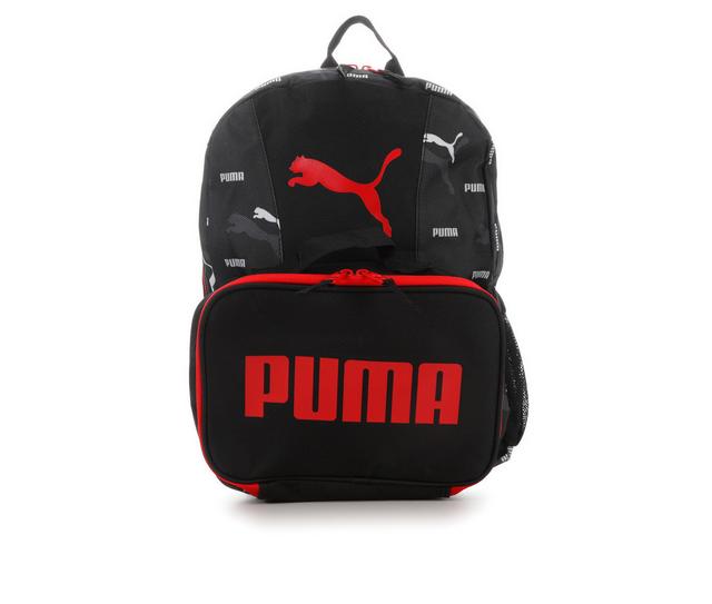 Puma Duo Combo Pack 2.0 Backpack in Red Black color