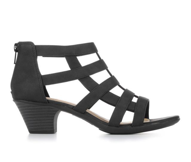Women's Easy Street Marg Dress Sandals in Black color