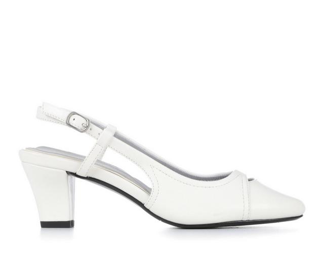 Women's Easy Street Elias Pumps in White color