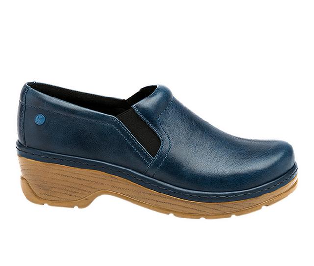 Women's KLOGS Footwear Naples Slip Resistant Shoes in Deep Water color