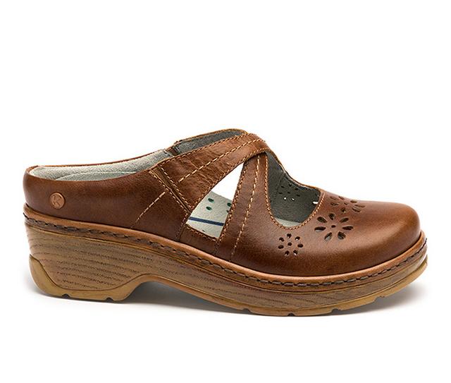 Women's KLOGS Footwear Carolina Slip Resistant Shoes in Cashew color