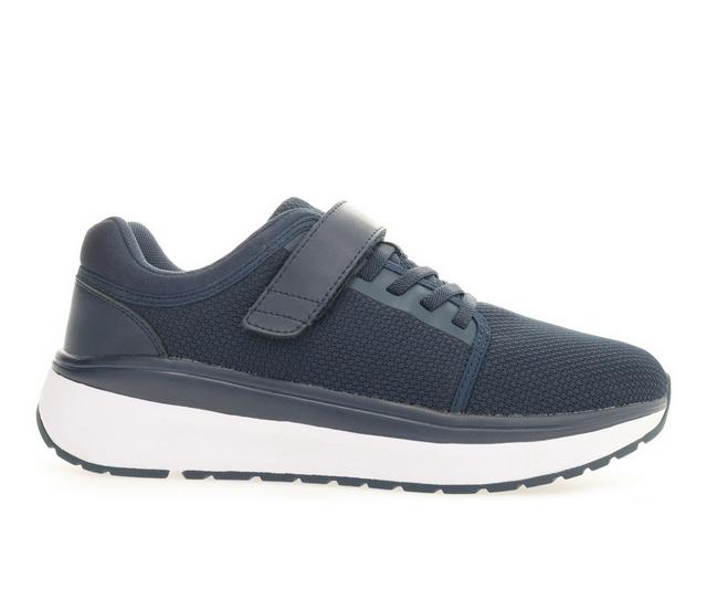 Men's Propet Ultima FX Walking Sneakers in Navy color