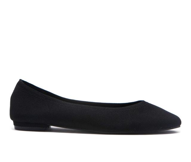 Women's Chelsea Crew Flyer Flats in Black color