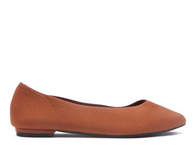 Women's Chelsea Crew Flyer Flats in Tan color