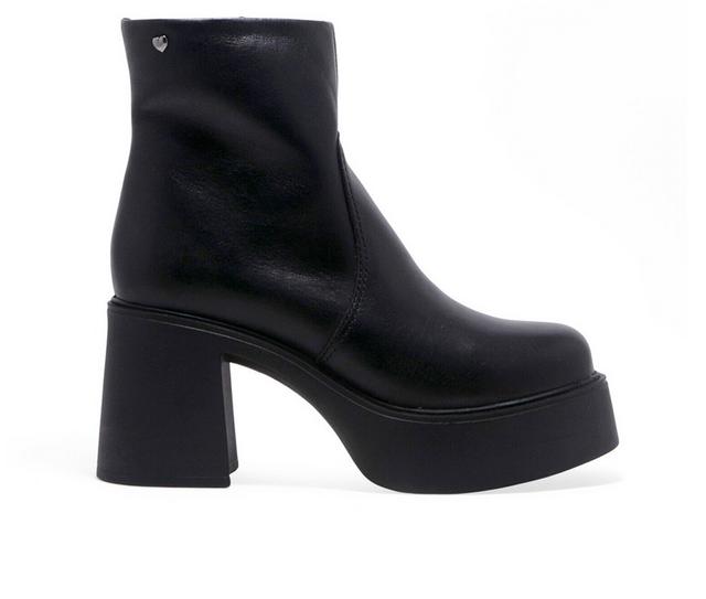 Women's Chelsea Crew Vanson Platform Heeled Booties in Black color