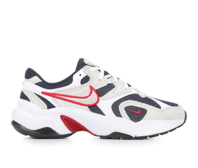 Women's Nike AL8 Sneakers in White/Red/Navy color
