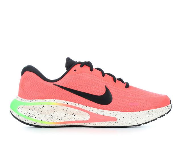 Women's Nike Journey Run Running Shoes in Punch/Bk/Gr color